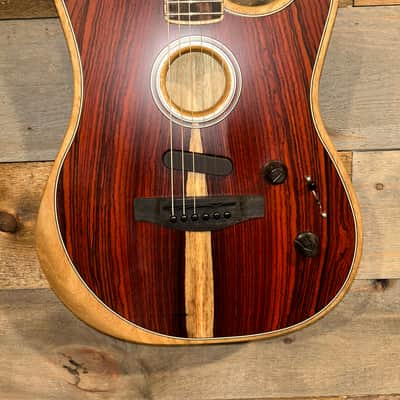 Fender Limited Edition American Acoustasonic Stratocaster 2020 - Exotic Ziricote image 5