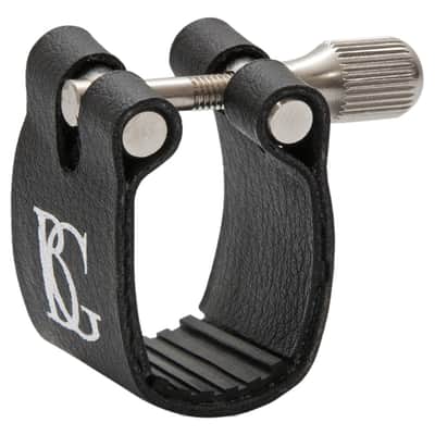 BG Standard Rubber Plate Ligature for Bb Clarinet with Cap, L6BG image 1