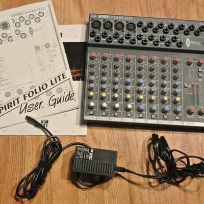 Soundcraft SPIRIT FOLIO LITE ミキサー Soundcraft SPIRIT FOLIO LITE 12 INPUTS - メルカリ