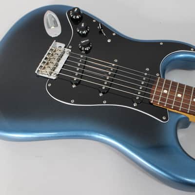 2021 Fender American Professional II Stratocaster Left-Hand Dark Night w/OHSC image 9