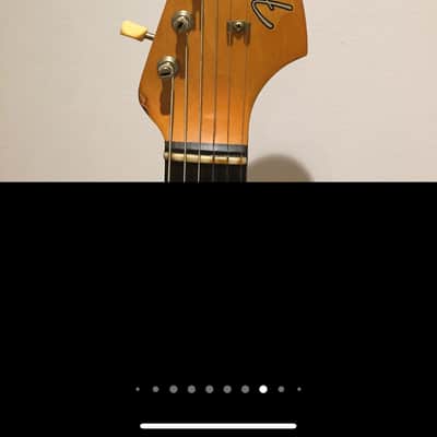 Fender Musicmaster with Rosewood Fretboard 1961 - 1964 - Sunburst image 12