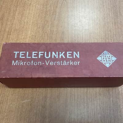 Telefunken NEUMANN CMV3 MIKROFON BOTTLE VINTAGE CARTON BOX image 3