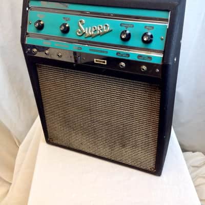 1960's Supro Corsica S6622 1x12 Tube Combo Guitar Amplifier image 5