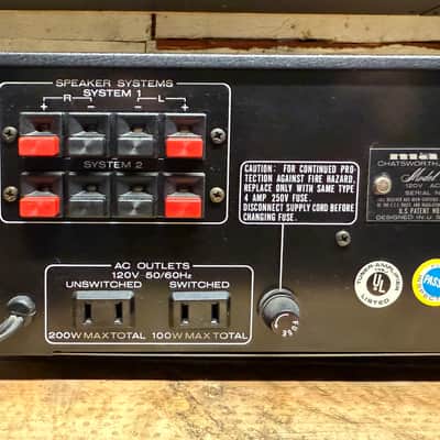 Marantz Model 2238 38-Watt Stereo Solid-State Receiver 1976 - 1977 image 9