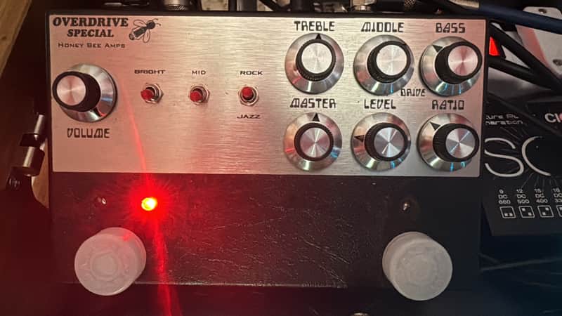 Honey Bee Amps ODS tube preamp 2x12AX7 - Black image 1