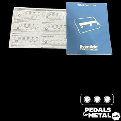 Eventide TimeFactor 2007 - Present - Blue X13246 image 3