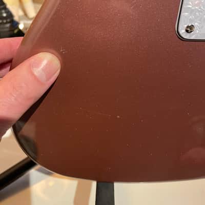 $1 of 1$ Squier Fender Jazzmaster w/ Wilkinson and pearl upgrade image 16