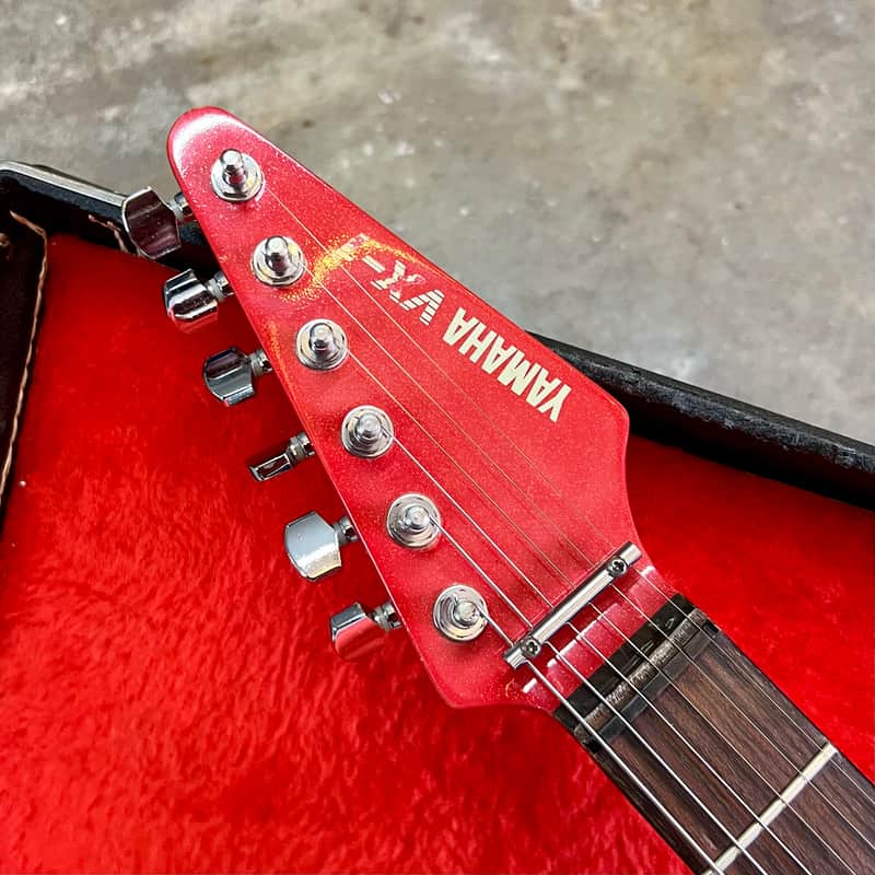 Yamaha VX-1 Flying V 1980 - Red iridescent original vintage MIJ