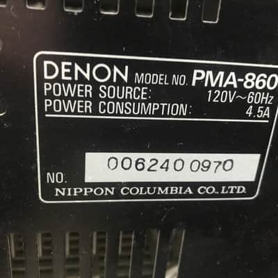 Denon PMA-860 Integrated Stereo Amplifier Black image 8