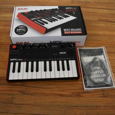 Akai MPK Mini Play MKIII Portable 25-Key MIDI Controller. Great condition, original box and accessories image 2