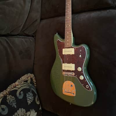 Fender CME Exclusive Player Jazzmaster 2021 - Present - Olive image 1
