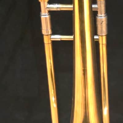 Monette Tenor Trombone Complete Large Bore 1986 - Raw Brass image 10