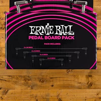 Ernie Ball Flat Ribbon Patch Cables Pedalboard Multi-Pack image 2