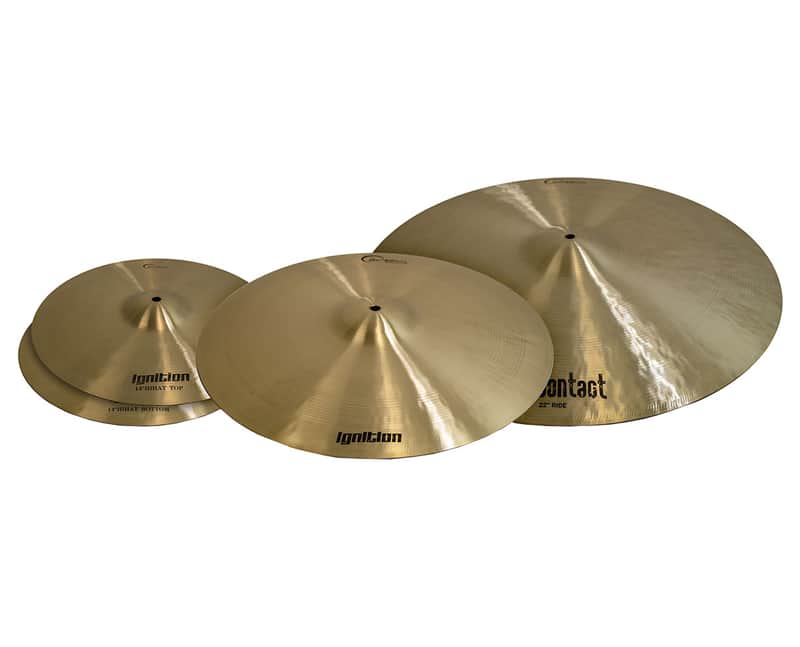 Dream Cymbals IGNCP3+ Ignition 3 Piece Cymbal Pack image 1