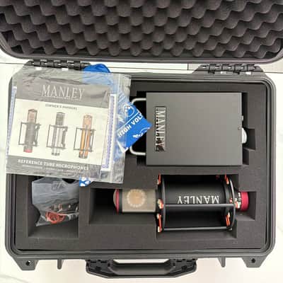 Manley Labs Reference Cardioid Large Diaphragm Tube Condenser Microphone 2010s - Black image 1