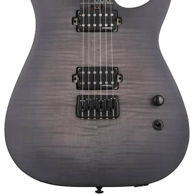 Schecter Keith Merrow KM-6 MK-III Legacy Electric Guitar - Transparent Black Burst image 1