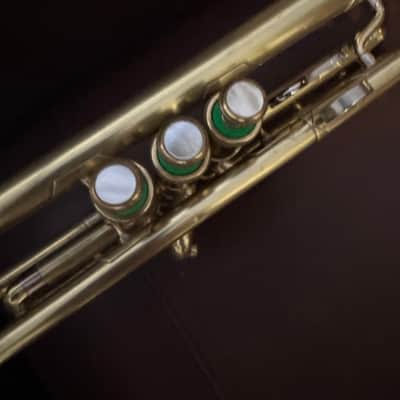 Olds Ambassador (1954) Bb Trumpet SN 109153(100% new clear lacquered brass) image 12