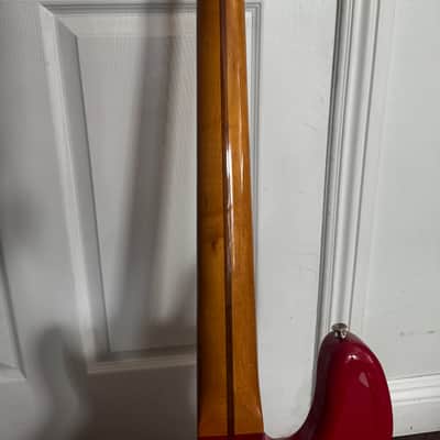 Fender Vintera '50s Precision Bass with Maple Fretboard 2019 - 2023 - Dakota Red image 9