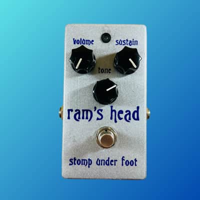 Stomp Under Foot Ram's Head (Violet Version) Fuzz Pedal image 1