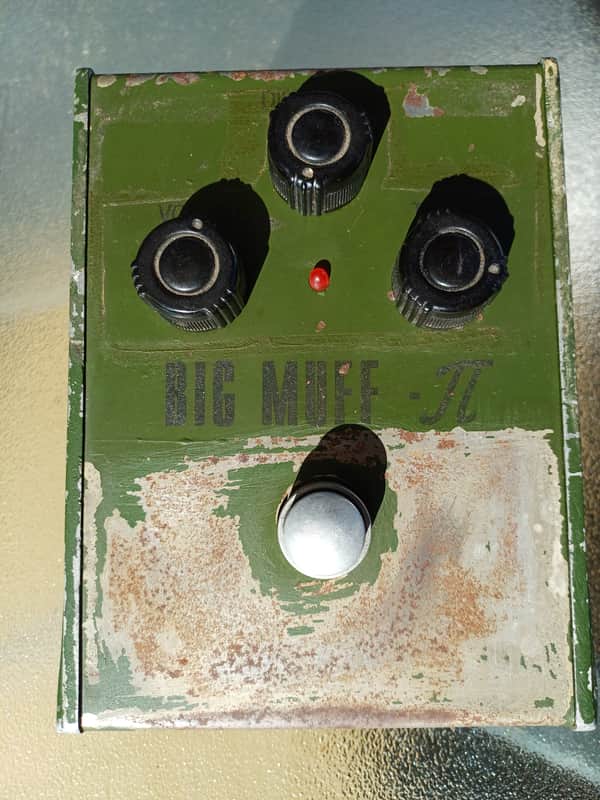 Electro-Harmonix Big Muff Pi V7 (Green Russian) 1994 - 2000 - Green image 1