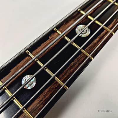 Warwick Masterbuilt P-Nut Signature III 5-string Blackwood Burl - 11.20lbs D 164317-26 image 16