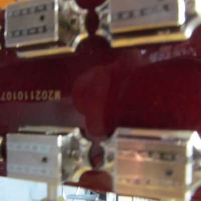 Vintage VSA500CR VSA500 Semi-Hollow Guitar, Wilkinson Pickups, Cherry Red *FREE SHIPPING!! image 5