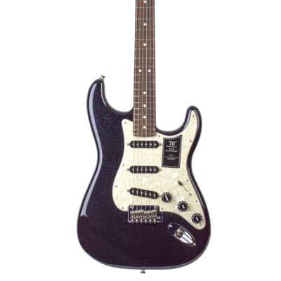 New Fender 70th Anniversary Player Stratocaster Nebula Noir #4 image 6