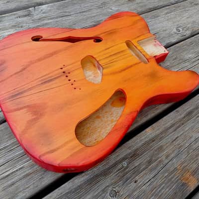 Telecaster Thinline body, swamp ash image 5