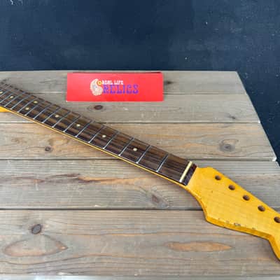 Real Life Relics Curly Flame Maple Stratocaster® Style Neck 21 Fret SMRFV21 #2