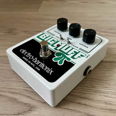 Electro-Harmonix Big Muff Pi with Tone Wicker Distortion / Sustainer 2008 - Present - White / Black / Green image 3