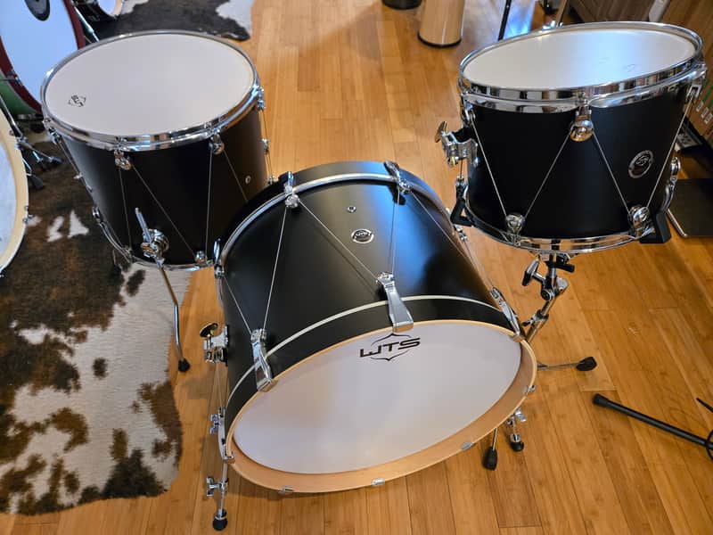 Drum Kits - WTS Epiphany Series 14x22 9x12 14x16 (Matte Black) image 1