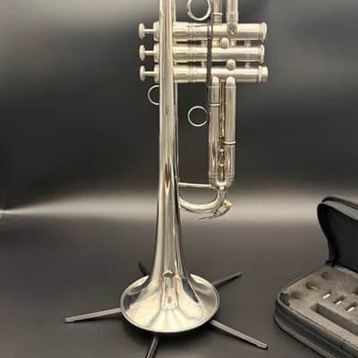 Conn Vintage One 1B-46 Trumpet - Fred Powell - Silver Plate image 3