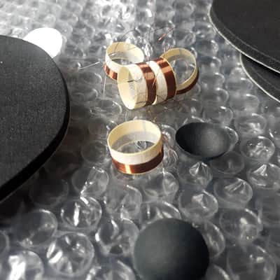 JBL LE25 TWEETER RECONE KIT COMPLETE REBUILD COMPONENTS PMR LE25 FINALLY!!! image 5