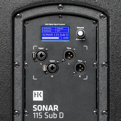 HK Audio Sonar 115 Sub D | 15" 1500W Powered Subwoofer.  New with Full Warranty! image 3