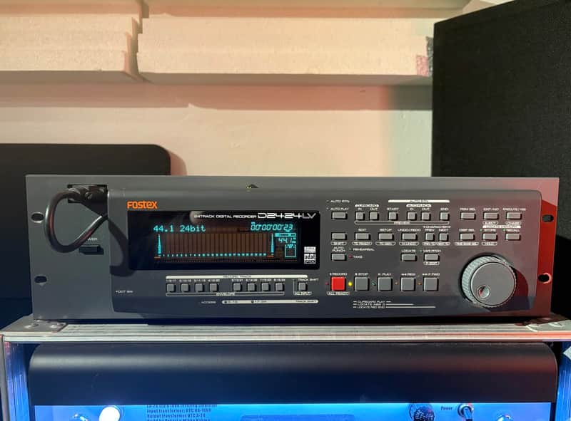 Fostex D2424LV 24 Track Digital Recorder + 2 Drives image 1