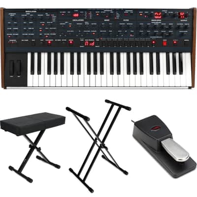 Sequential Oberheim OB-6 6-voice Polyphonic Analog Synthesizer Essentials Bundle