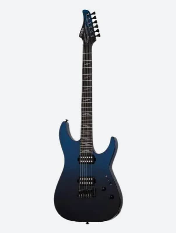 Schecter Reaper-6 Elite 2022 - Present - Deep Ocean Blue image 1