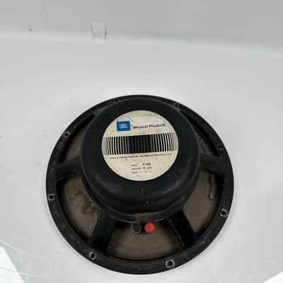 JBL K120 12" Speaker - 1970s - White & Black