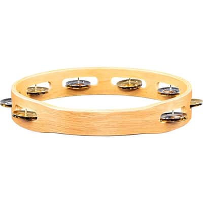 Meinl Percussion 10" Recording-Combo Wood Tambourine - Single row image 4