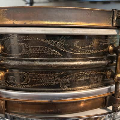 Ludwig 1920’s Black Beauty Deluxe 4x14 Snare Drum image 7
