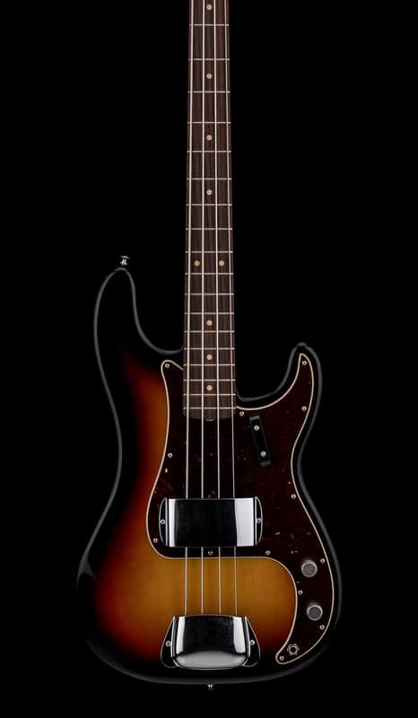 Fender James Jamerson 1962 Precision Bass - 3-Tone Sunburst #60290 image 1
