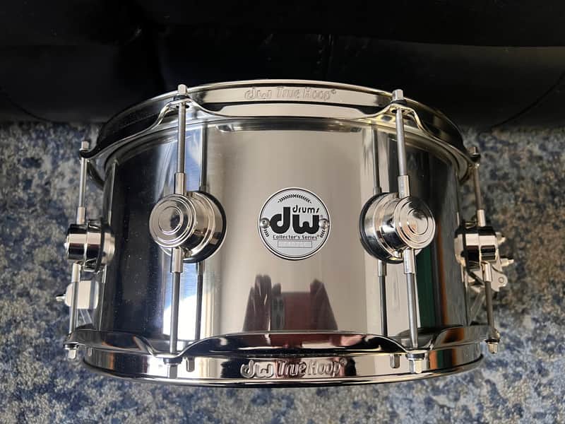 DW Collector’s Stainless Steel Snare Drum 6.5x13 image 1