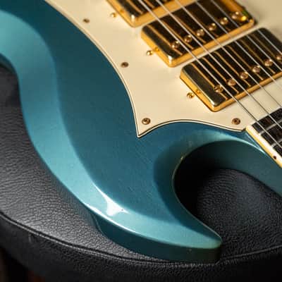 1968 Gibson SG Custom Pelham Blue Factory Bigsby Left-Handed 1 of 2 Ever Made Jimi Hendrix w/OHSC image 23