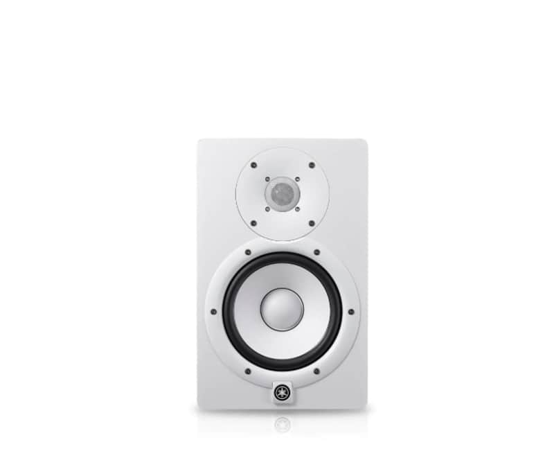 Yamaha HS7 6.5" Powered Studio Monitor, White Cabinet image 1