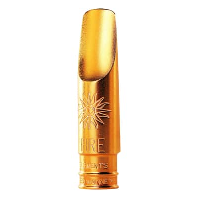 Theo Wanne FIRE Alto Saxophone Gold Plated Mouthpiece-8 (0.86") image 1