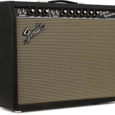 Fender '64 Custom Deluxe Reverb 1 x 12-inch 20-watt Tube Combo Amp image 2