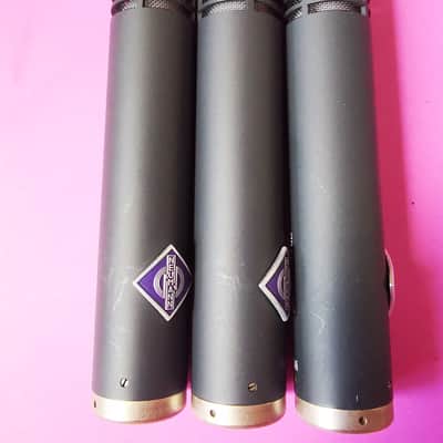 Matched Trio Neumann Km84 1980 - Black image 3