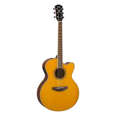 Yamaha CPX600 VT Acoustic-Electric Guitar - Vintage Tint image 3