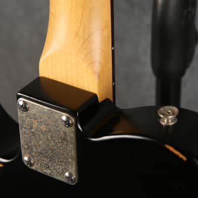 Vintage V62 ICON Electric Guitar - Distressed Black - 2nd Hand image 9
