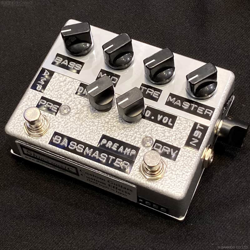 Shin's Music BMP1 Bass Master Preamp Custom, Silver Hammer, Japan image 1